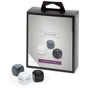 Jogo 3 dados FIFTY SHADES OF GREY