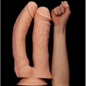 28x6cm Dildo duplo gigante LOVETOY DOBLE KING