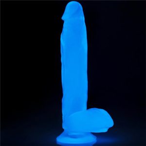 26x5Cm Dildo luminoso LOVETOY LUMINO Azul