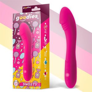 19.5x3.5cm Vibrador GOODIES Sweety Ponto G USB