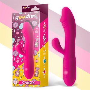 18.5x3.5cm Vibrador GOODIES Candy Ponto G USB