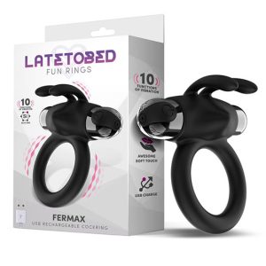 Anel silicone recarregável USB LATETOBED FERMAX