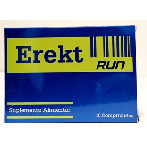 Potente afrodisíaco Erekt Run 10 cápsulas