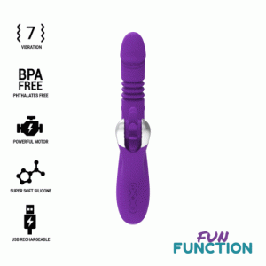 24x3.5cm Vibrador FUN FUNCTION UP & DOWN