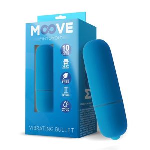 Bala c/10 funções de vibração MOOVE Azul