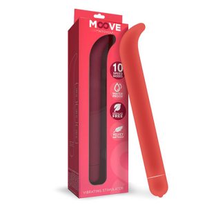 Vibrador ponto G MOOVE Vermelho