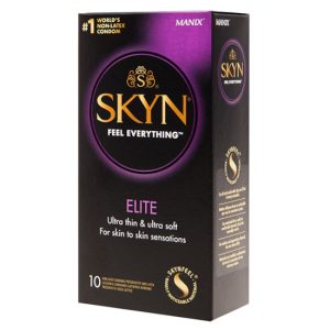 Preservativos ultra finos sem latex Skin Elite 10 Uds