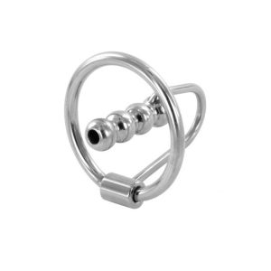 Anel glande c/ plug Oco Uretra 3cm