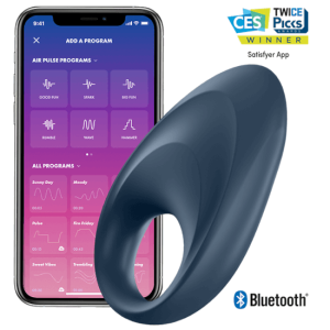 Anel recarregável c/APP SATISFYER MIGHTY ONE