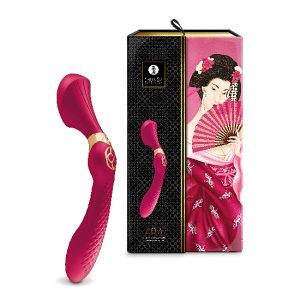 Vibrador e wand SHUNGA ZOA Raspberry
