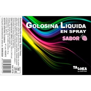 Spray liquido p/preliminares Morango