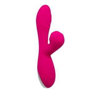 21x4.1cm Vibrador c/sucção e pulsação ALIVE CARIBBEAN SHINE Rosa