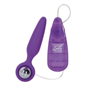 Plug anal vibratório Glider Lilás