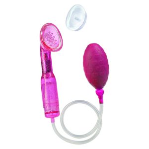 Bomba c/vibração de clitóris Rosa