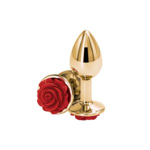 Plug Rear Assets Rose Gold Rose M Vermelho