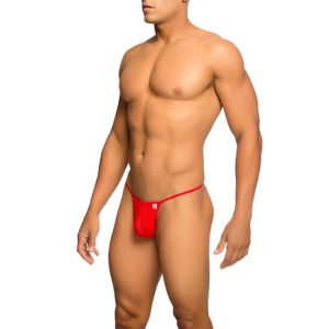 Tanga MOB Sheer T-Back Vermelho