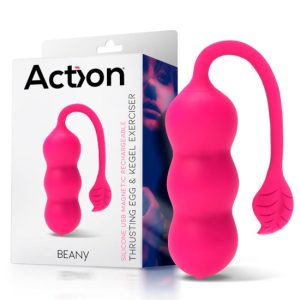 Bola Kegel vibratória recarregável USB ACTION BEANY