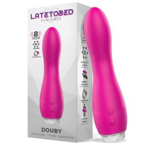 16.5x4.2cm Vibrador LATETOBED DOUBY Rosa
