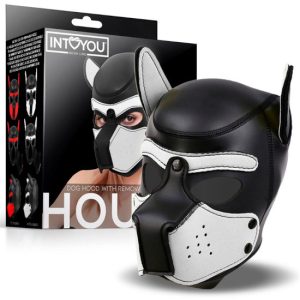 Máscara Puppy Preto e Branco INTOYOU  M