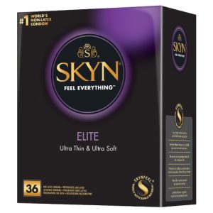 Preservativos ultra finos sem latex Skin Elite 36 Uds