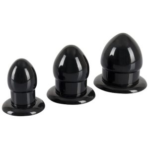 Kit 3 plugs alargamento anal You2Toys