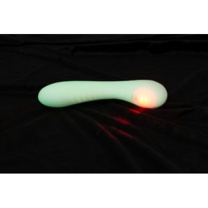 17.9x3.5cm Vibrador recarregável brilha no escuro Ponto G