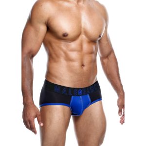 Boxers MaleBasics Neon curto Azul