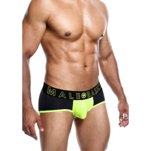 Boxers MaleBasics Neon curto Amarelo