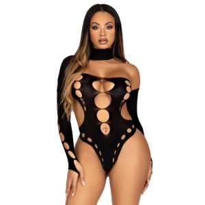 Body preto Leg Avenue