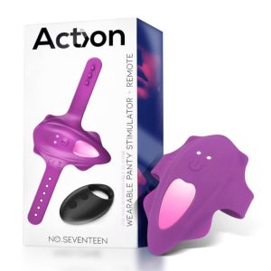 Estimulador de cuequinha ACTION NO. SEVENTEEN c/controlo remoto