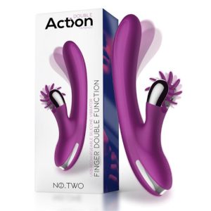 24x3.5cm Vibrador recarregável ACTION NO. TWO