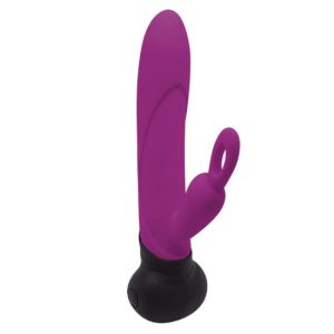 19.7x3cm Vibrador ADRIEN LASTIC BONNIE AND CLYDE MINI PÚRPURA