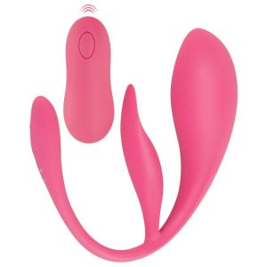 26x3.7cm Vibrador duplo c/controlo remoto Smile