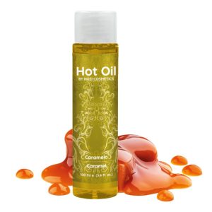 Óleo de massagem c/aquecimento Caramelo