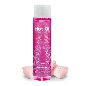 Óleo de massagem c/aquecimento Chiclete
