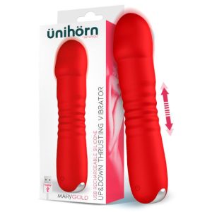 17.3x3.6cm Vibrador c/função cima e baixo ÜNIHÖRN MARYGOLD