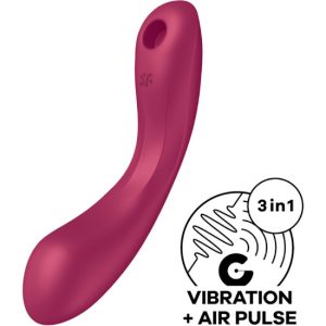 SATISFYER - CURVE TRINITY 1 AIR PULSE Ver
