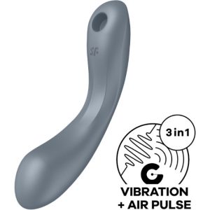 SATISFYER - CURVE TRINITY 1 AIR PULSE Cinza