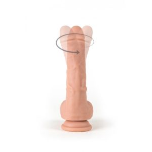 19x4cm Vibrador c/controlo e função rotação R9