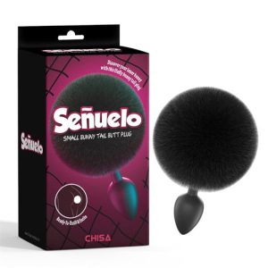 Plug anal c/cauda preto