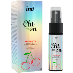 Afrodisíaco feminino INTT - CLIT ME ON Frutos Vermelhos12 ML