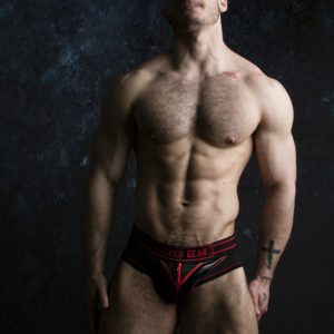 Jock MASSIVE RUDE LOCKER GEAR VERMELHA