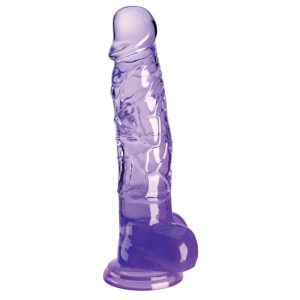 22.2x5.1cm Dildo King Cock Clear lilás