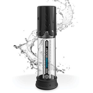 Bomba aumento/ereção pénis Max Boost Negra