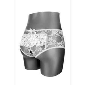 Culotte branco aberto AMANDA