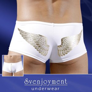 Boxers Brancos Angel Tam. S - Em Stock