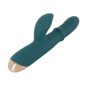 22.7x3.7cm Vibrador c/anel que se move Thumping Rabbit