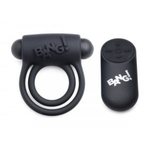 Anel recarregável c/controlo BANG preto