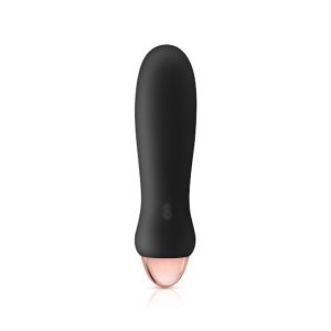 12.4x3cm MINI VIBRADOR recarregável CHUPA NEGRO