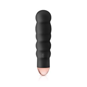 13x3cm MINI VIBRADOR recarregável GIGGLE NEGRO